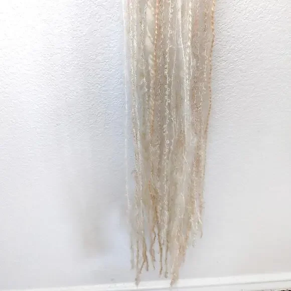 Vintage Handmade Macrame Seashell Wall Hanging Boho Beach Tufted Dream Catcher - Picture 5 of 6